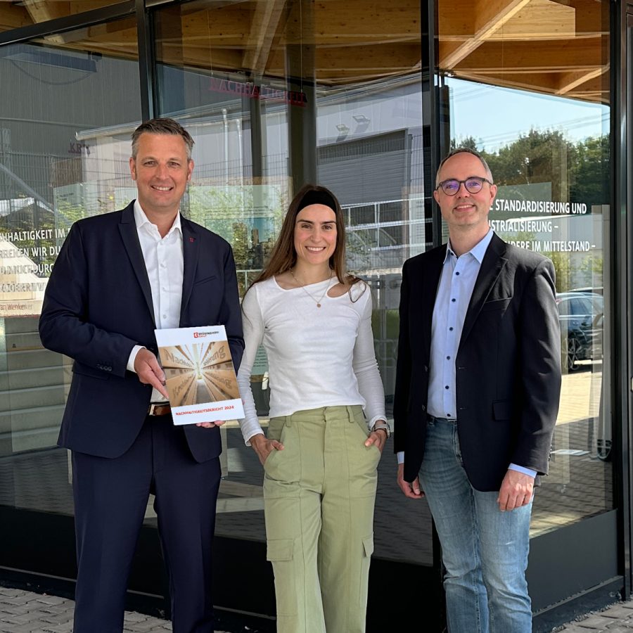 Das Brüninghoff-Team setzt Zeichen für nachhaltiges und bewegendes Bauen mit dem ersten freiwilligen Nachhaltigkeitsbericht